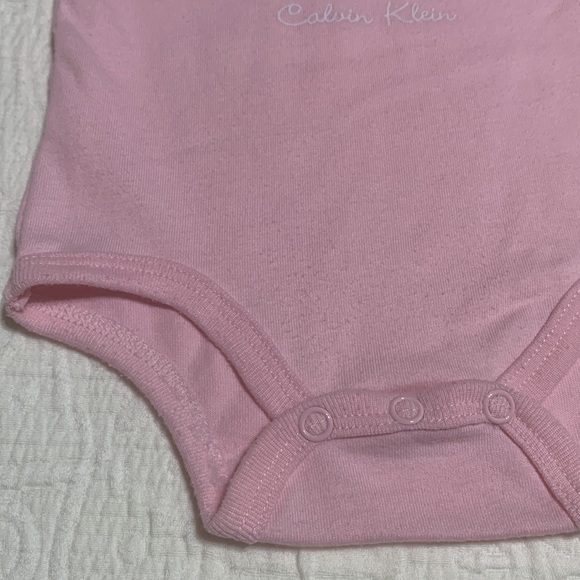 3-6 (6/$20) Calvin Klein Onesie/Sunsuit - Picture 3 of 12